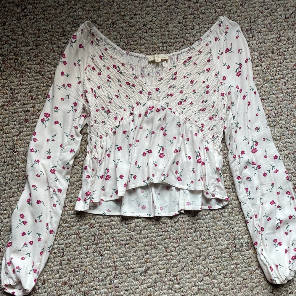 L. A. Hearts Small Long Sleeve Top